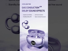 Fones de ouvido à prova de suor, movam-se livremente, música sempre!