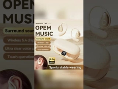 Bluetooth 5.4 fones de ouvido, compactos e duradouros, música sem limites