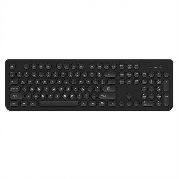 Teclado de computador com fio chocolate silencioso e mouse personalizado 60 teclado para PC KB1430