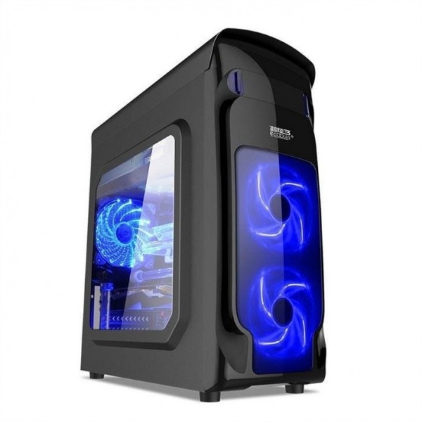 ETEK Computer Case suporte ATX MATX ITX, Pantel frontal e painel lateral têm Arcylic Windows
