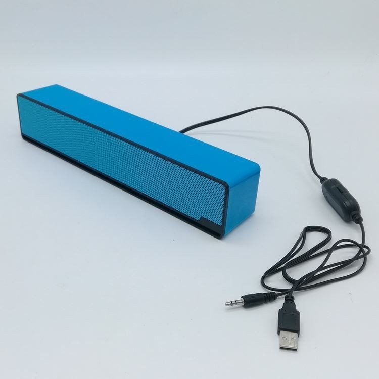 estéreo prendido AUXILIAR 2,0 de Soundbar do orador do computador de 3.5mm para o PC Labtop