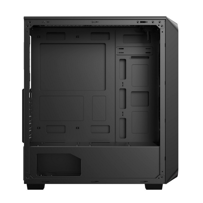 Micro ATX /ATX/ITX CASE Dazzle ARGB Effect Painel frontal Fonte de alimentação de montagem inferior disponível em preto e branco