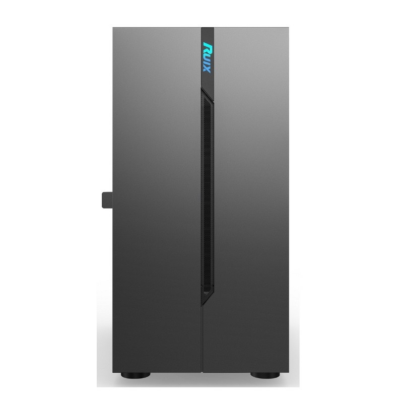 Equipamento de computador ETEK - painel esquerdo abrível Fornecimento de energia Montar inferior Ventiladores RGB Instaláveis Painel simples e generoso