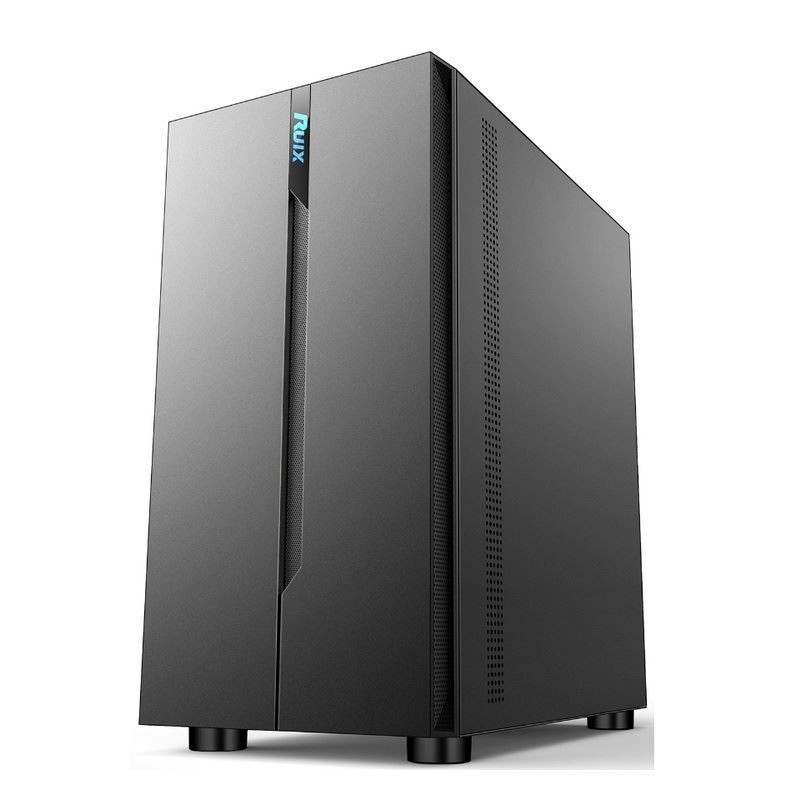 Equipamento de computador ETEK - painel esquerdo abrível Fornecimento de energia Montar inferior Ventiladores RGB Instaláveis Painel simples e generoso