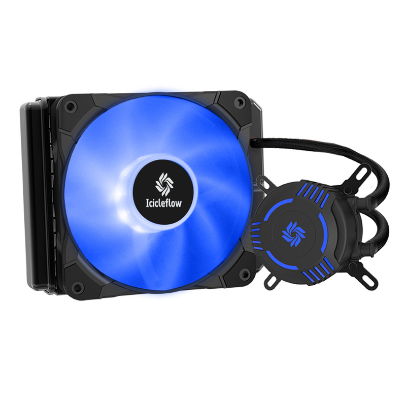 bomba alta Leakproof do fluxo do radiador dos refrigeradores da caixa do computador do processador central de 120mm RGB para o processador central de AMD/Intel
