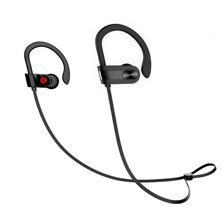 Fones de ouvido sem fio Bluetooth Jogger IPX7 à prova de suor para academia de corrida esportiva
