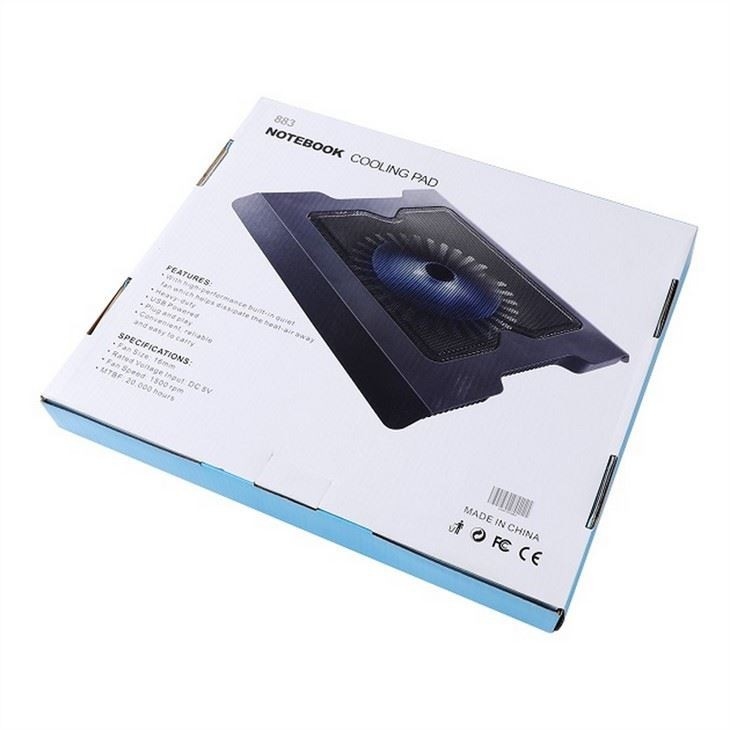 ETEK Laptop Cooling Pad- 14CM Ventilação Laptop Cooling Tray Fan Notebook Parceria Acessórios