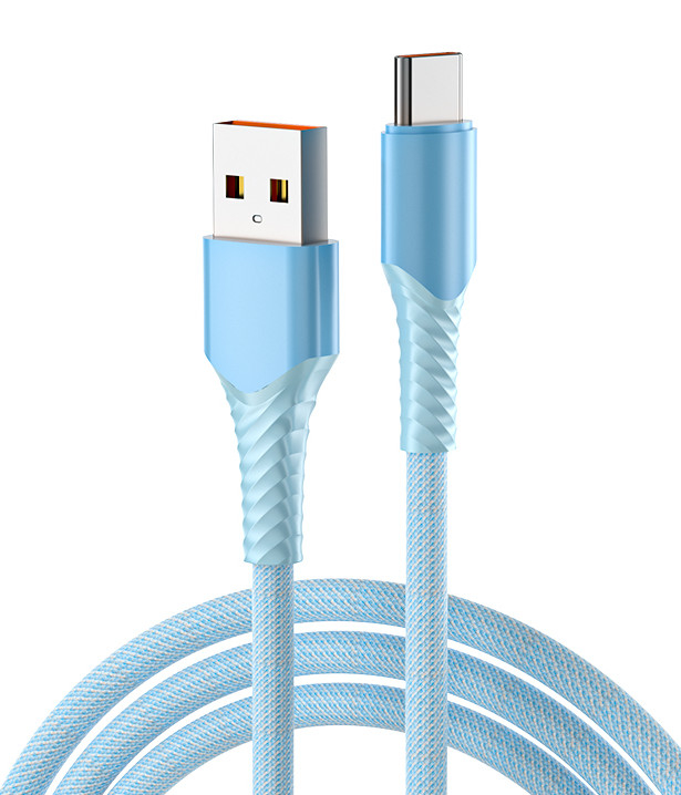 QC3.0 Carregamento móvel rápido Cabo de dados USB para Tipo C Potência máxima 66 W