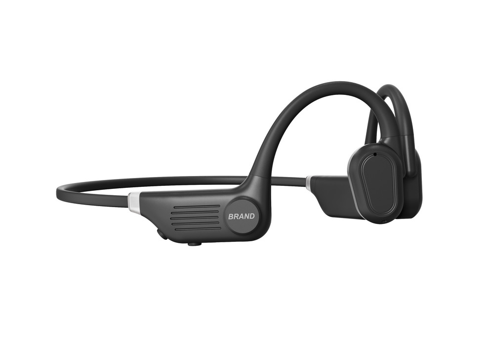 Auscultadores de condução óssea Auscultadores de ouvido aberto Bluetooth sem fio 5.3 Premium Sound Auscultador esportivo para corrida e ciclismo