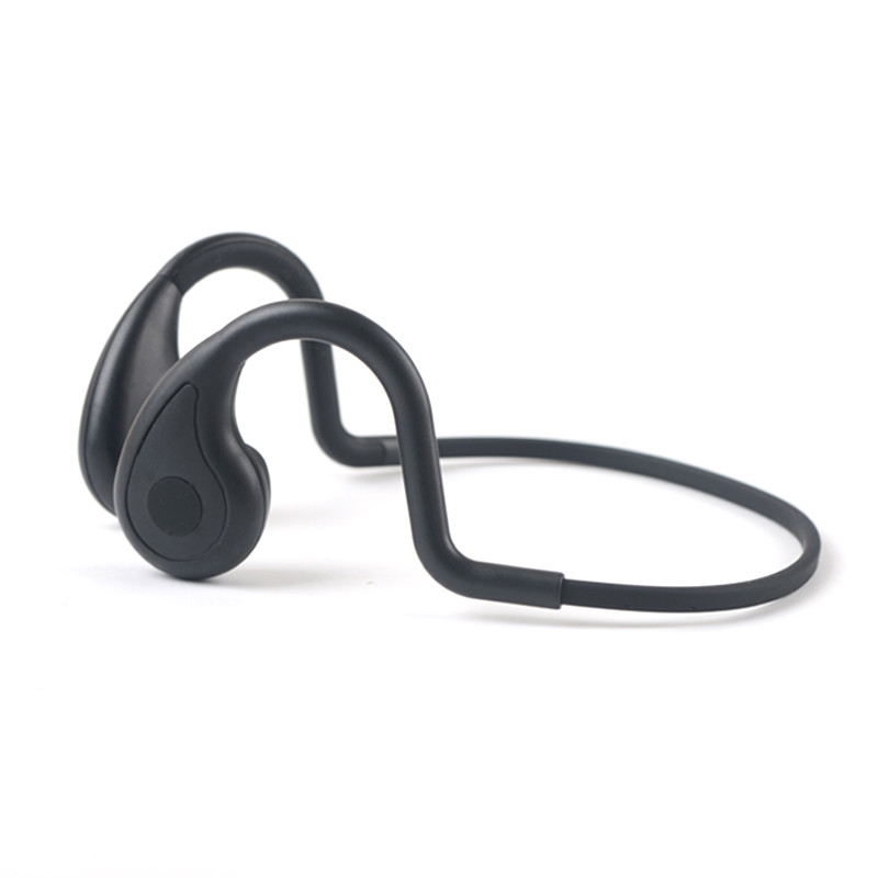 Conduzção óssea Auscultadores sem fio ouvidos abertos Bluetooth Sport Auscultadores à prova de suor para corrida e exercícios