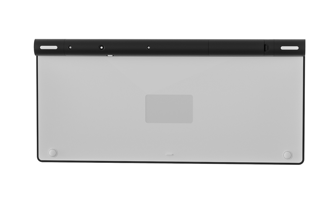 Filtro de teclado e mouse sem fio 2.4G todo preto