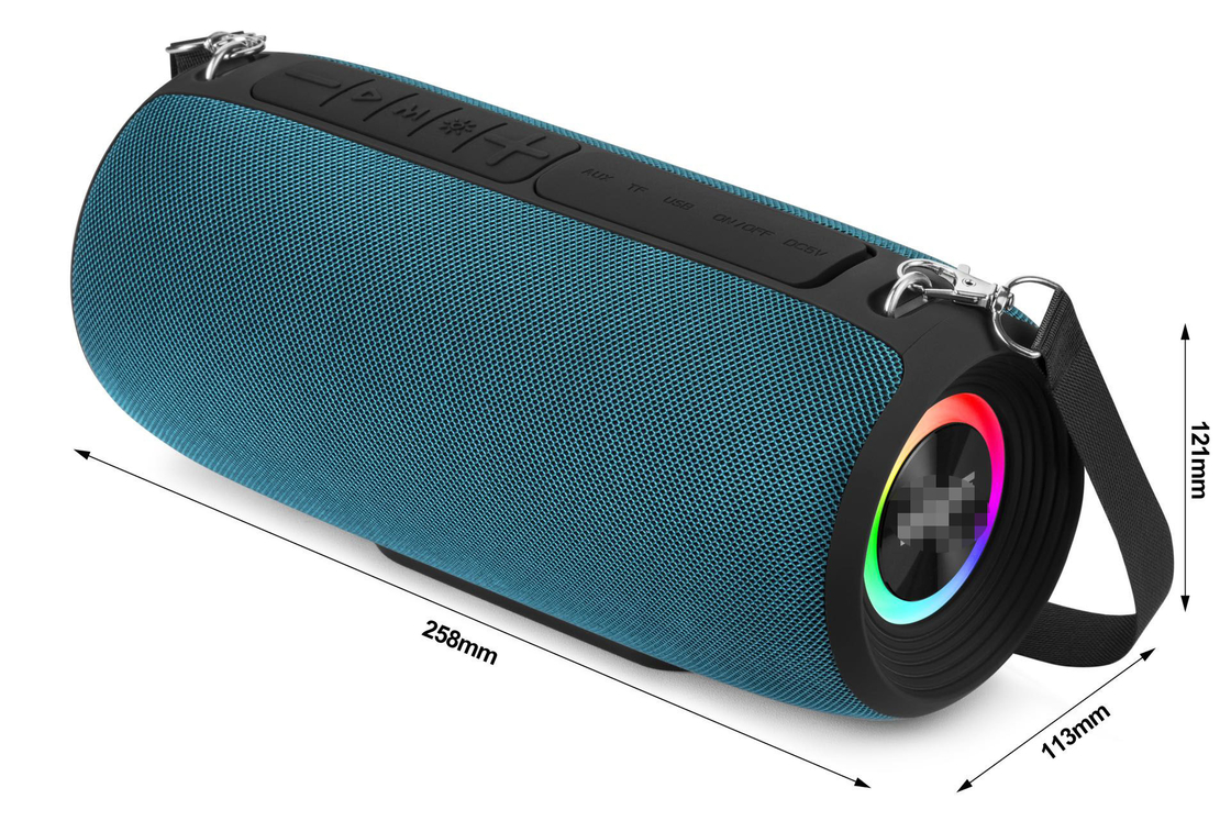 Porta-voz Bluetooth Hi-Fi portátil de 10W, que fornece um som poderoso e claro para um aparelho de televisão