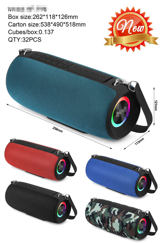 Porta-voz Bluetooth Hi-Fi portátil de 10W, que fornece um som poderoso e claro para um aparelho de televisão