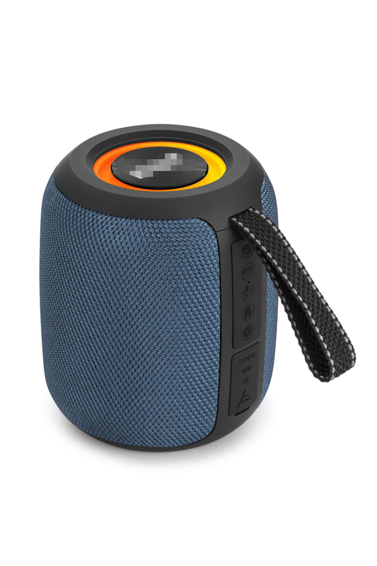 10W portátil Hi-Fi Running Marquee Radio Bluetooth alto-falante com luzes, adequado para emparelhamento com uma TV ou projetor para desfrutar de áudio de alta qualidade e tempo de vídeo em casa