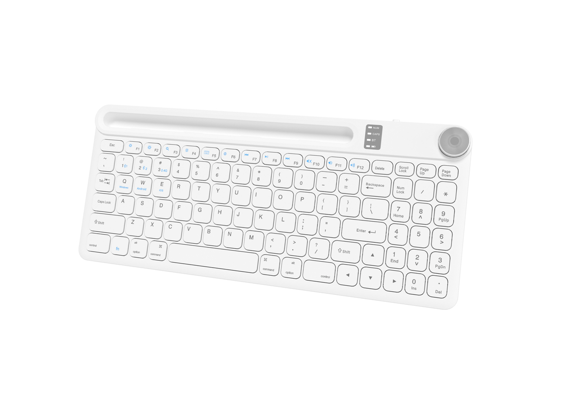 teclado Bluetooth de 96 teclas 3.0 ou 5.0 portátil para uso móvel freqüente com tablets ou laptops