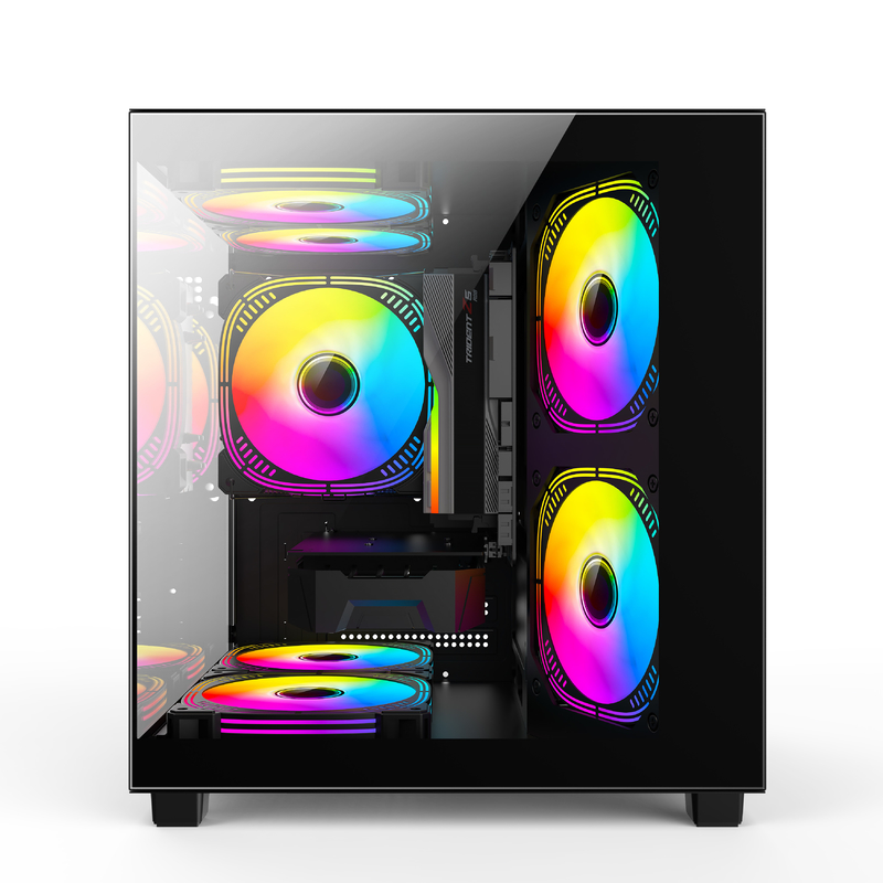 Micro-ATX/ITX PC Case Awesome Heat Dissipation Supports Lots Of Different Hardware Setups For Gamer Pros (Caso de computador com aparelhos de vídeo)