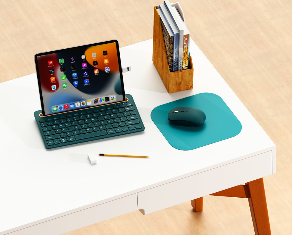 78 teclas Bluetooth 3.0 ou 5.0+2.4G teclados Bluetooth para escritório e entretenimento