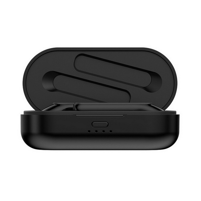 Auriculares sem fio ETEK, Bluetooth com microfone, design meio-no-ouvido, redução de ruído para chamadas claras, baixo profundo, à prova de água