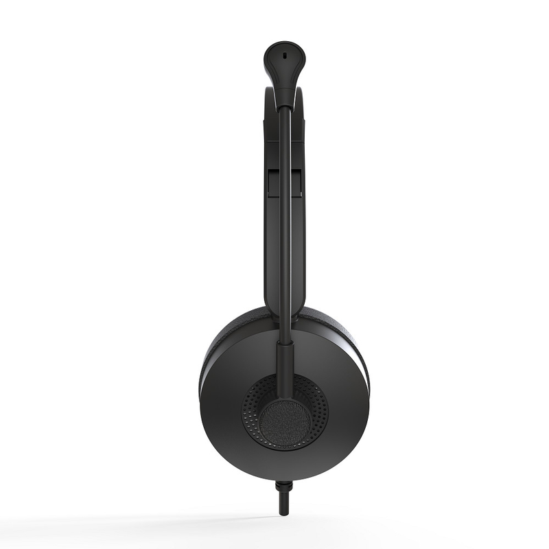 ETEK Noise-Cancelling Wired Headset Blocks Out Noise for Immersive Sound in Meetings Trabalho ou jogos