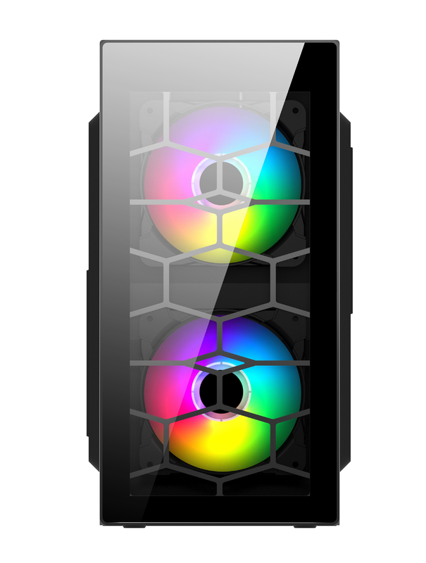 Caixa de computador de jogos portátil, projetada com formato MATX Forneça espaço suficiente para instalação de software e atualização