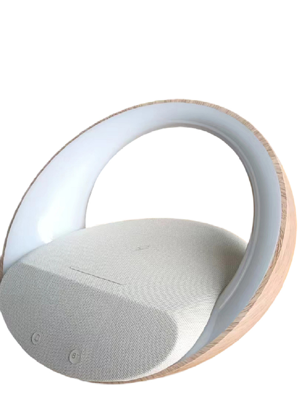 Porta-vozes de carregamento sem fio multifuncional Conectividade Bluetooth Luzes LED e alarme para famílias
