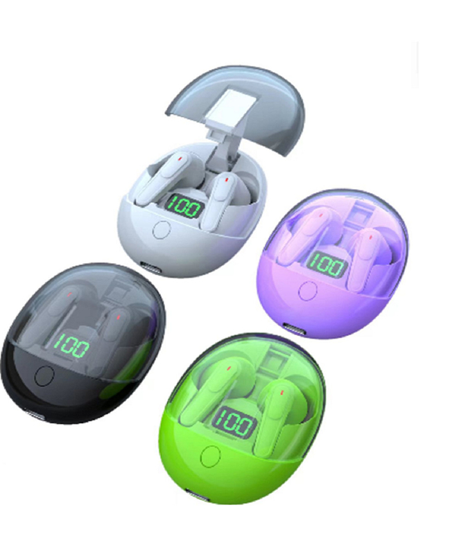 TWS auriculares com baixa latência Antenna Performance Charging Case para entusiastas de jogos Light Exercisers