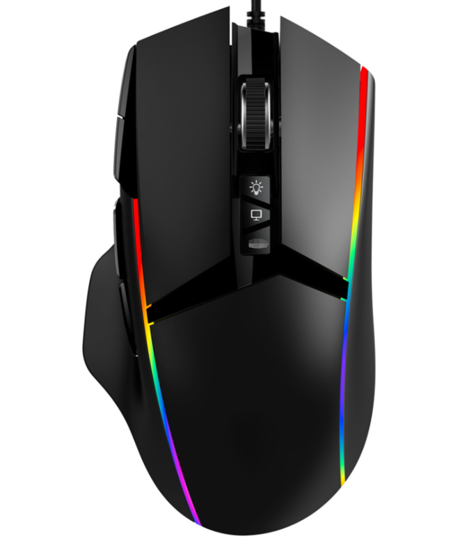 Mouse de jogos 11D com tecnologia avançada de sensores Ajustabilidade de configurações DPI personalizadas para jogadores e profissionais