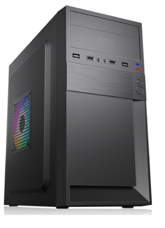 Suporte para placa-mãe ATX Micro ATX e Mini ATX Caixa de computador com dissipação de calor eficiente Compatível com caixas com 2 HDD e 3 SSDs