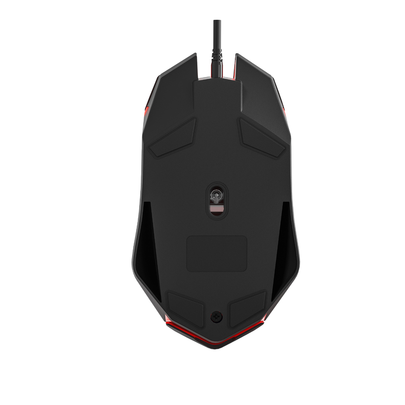 Iluminação LED Gradiente Configuração DPI ajustável de vários níveis Equipado com 8108 Chip Mouse de jogo para jogadores e usuários de escritório