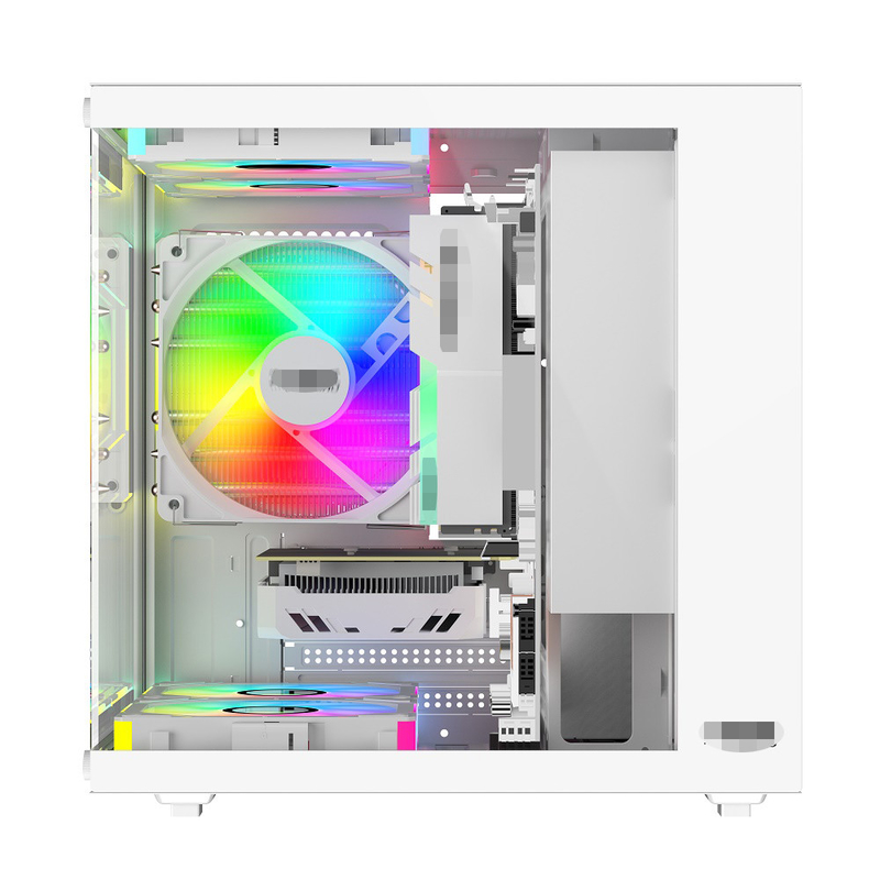 MATX/ITX PC Case Suporta Cartões Gráficos Até 320mm CPU Coolers Até 165mm 1 HDD 2 SSDs 3 X 12CM Fans For Money