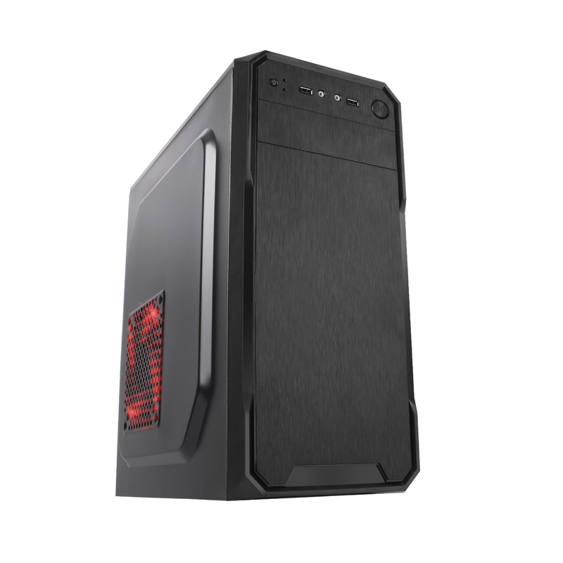 ETEK Micro ATX Chassis para escritório Dois estruturas de hardware curtas e longas disponíveis