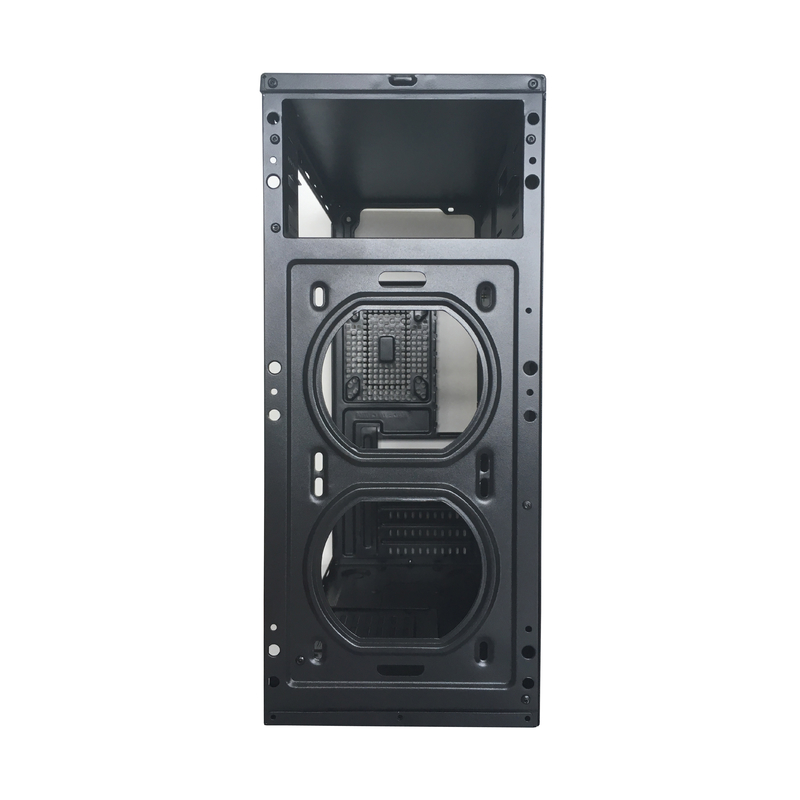 ETEK Micro ATX Chassis para escritório Dois estruturas de hardware curtas e longas disponíveis