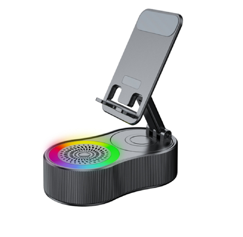 Alta-voz Bluetooth integrado 3000mAh Power Bank Com USB Port TWS Emparelhamento Iluminação RGB Portátil Para Amantes da Música