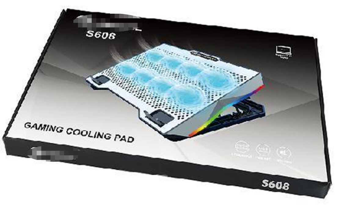 Iluminação RGB 8 X 7CM Fãs com 1800±10% RPM 4.4W Baixo consumo de energia Para jogadores PC entusiastas Usuários personalizados