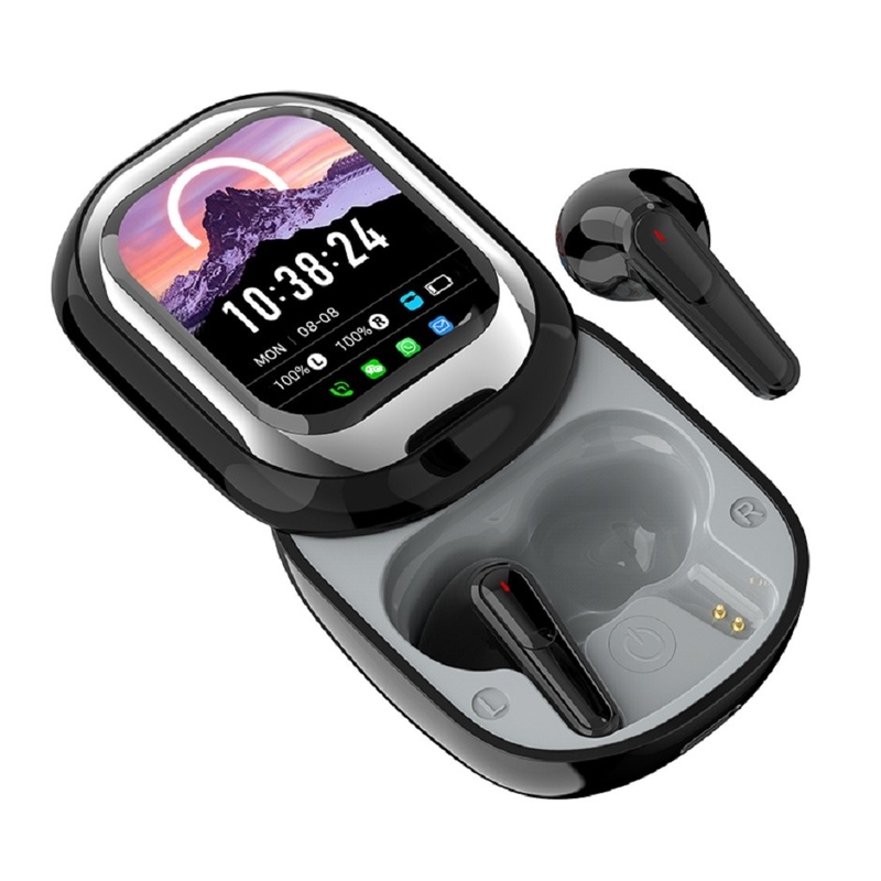 Bluetooth V5.4 Controle táctil 1 hora de carga Por 3,5 horas de tempo de conversa IP4 à prova d'água Suporta WhatsApp Facebook Notificações