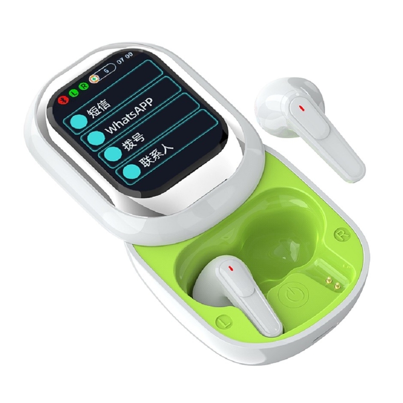 Bluetooth V5.4 Controle táctil 1 hora de carga Por 3,5 horas de tempo de conversa IP4 à prova d'água Suporta WhatsApp Facebook Notificações