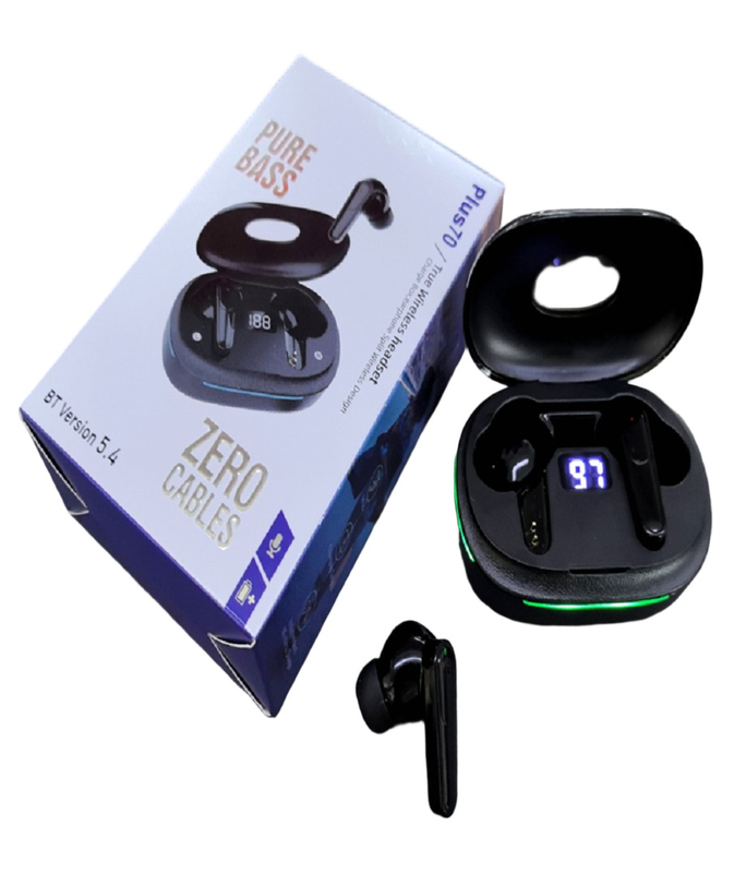 Equipado com antena Banzai e alto-falante F10 Este dispositivo possui bateria de fones de ouvido de 30mAh e caixa de carregamento de 200mAh