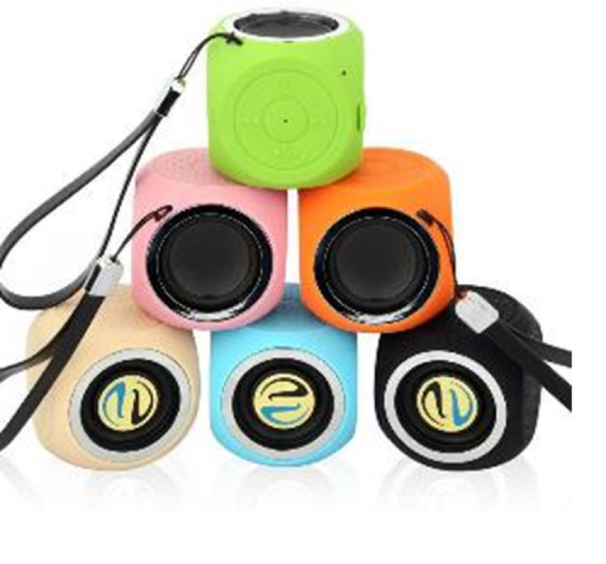 Bluetooth 5.0 alto-falantes feitos de alumínio ABS silicone IP4 ou IP7 impermeabilização Design à prova de poeira e choque