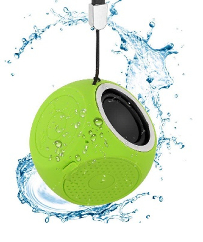 Bluetooth 5.0 alto-falantes feitos de alumínio ABS silicone IP4 ou IP7 impermeabilização Design à prova de poeira e choque