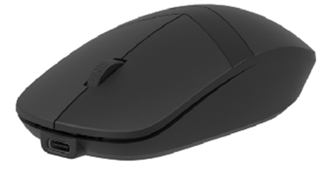 2.4G+Bluetooth Dual-mode Mouse 3D, portátil Design Ergonômico Bateria 500mAh Estilo minimalista