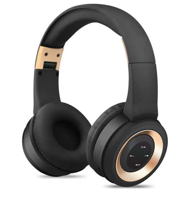 Bluetooth 5.3 Bateria de 200 mAh para 6 horas de reprodução Cancelamento de ruído até 18-20dB Fones de ouvido giratórios de alto-falante de 40 mm