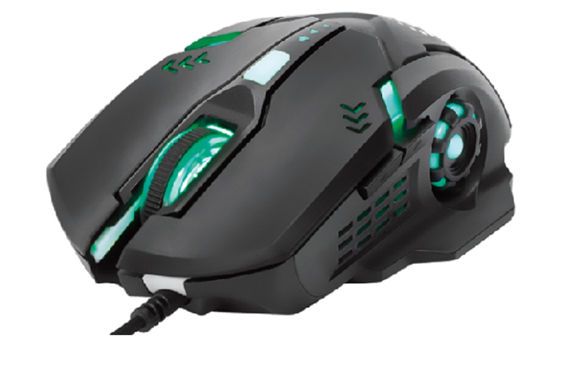 6D Design RGB Backlight 800-1200-1600-2000 DPI Switch Ergonomic Lightweight Keyboards Mouse Para jogadores Usuários de escritório