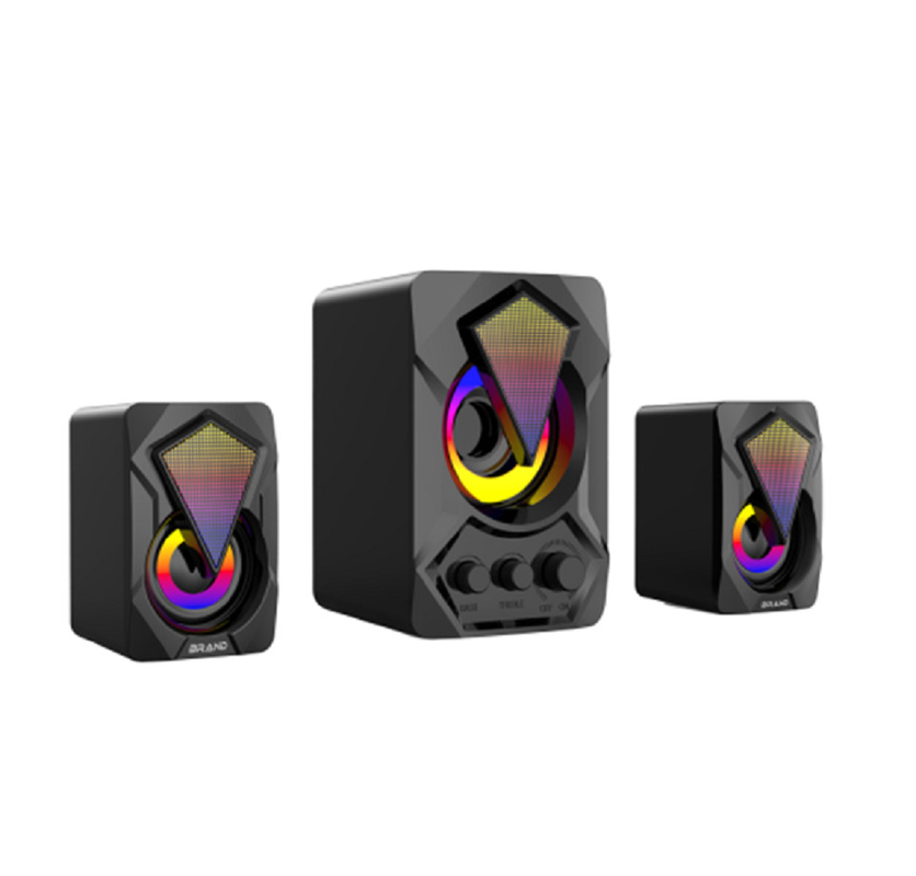 5W×1+3W×2 3 polegadas + 2 polegadas ×2 150Hz-20KHz SNR > 30dB Volume independente Controle de baixo alto Ajuste personalizado