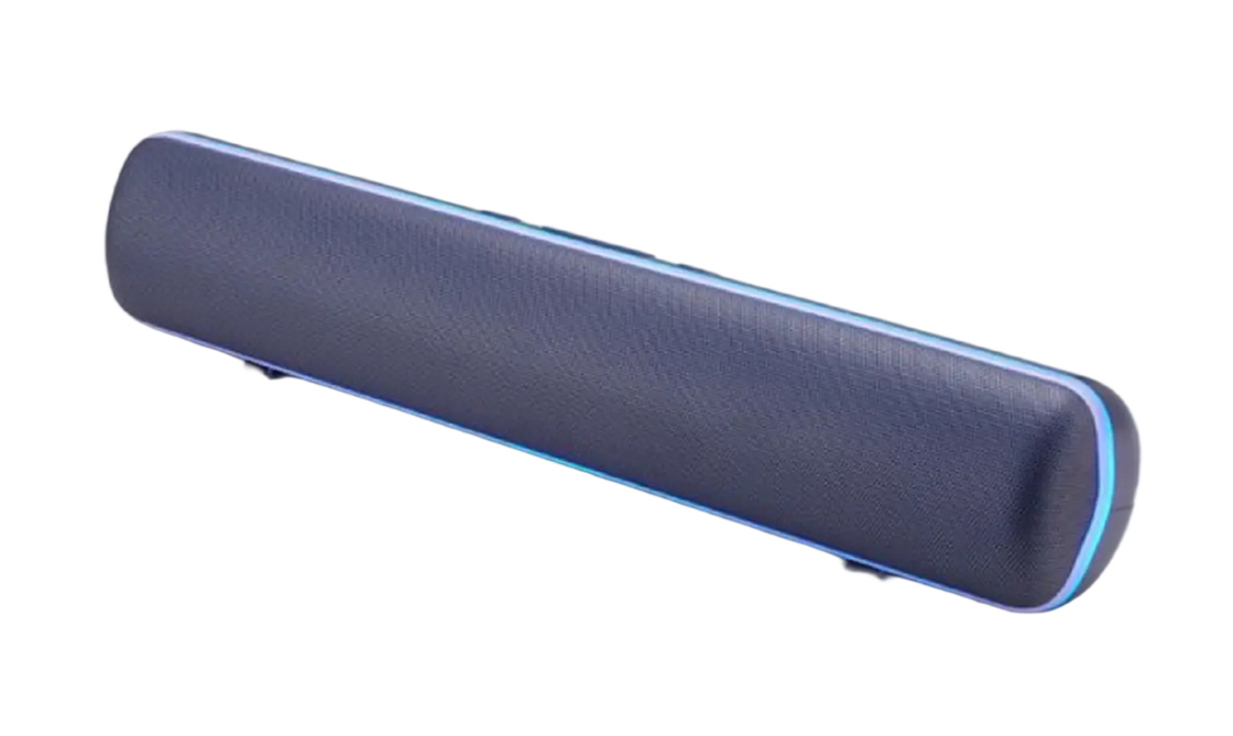 10W×2 Stereo Output ABS Iron Mesh 40cm Compacto Bateria 4000mAh Bluetooth Alta-voz Para 5-6 Horas de Reprodução Bluetooth 5.3 Com TWS Pairing