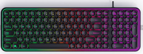 1800mAh Bateria teclados Mouse Combos 370g Suporta 2.4G Wireless e Bluetooth Dual-mode Iluminação colorida RGB Para jogadores Trabalhadores de escritório Estudantes