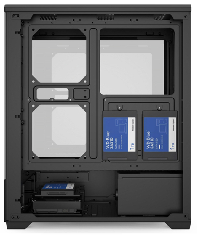 Suporta E-ATX/ATX/M-ATX 11 Fans Slots Computer Case Dual-mode Drive Bay, 0.6mm SPCC Steel + ABS Panel para entusiastas hardcore, construtores MOD