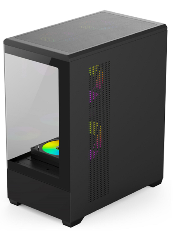 Suporta E-ATX/ATX/M-ATX 11 Fans Slots Computer Case Dual-mode Drive Bay, 0.6mm SPCC Steel + ABS Panel para entusiastas hardcore, construtores MOD