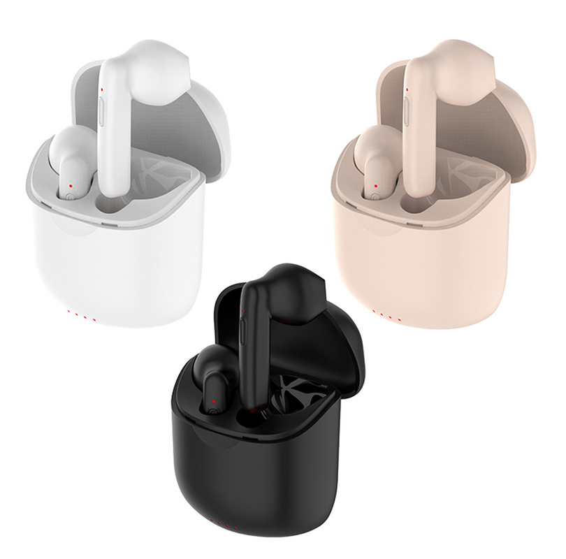 30mAh Bateria de fones de ouvido Capacidade Bluetooth branco 5.3 AAC/SBC Suporte Tipo-C Carregamento rápido F10 Som 3 cores