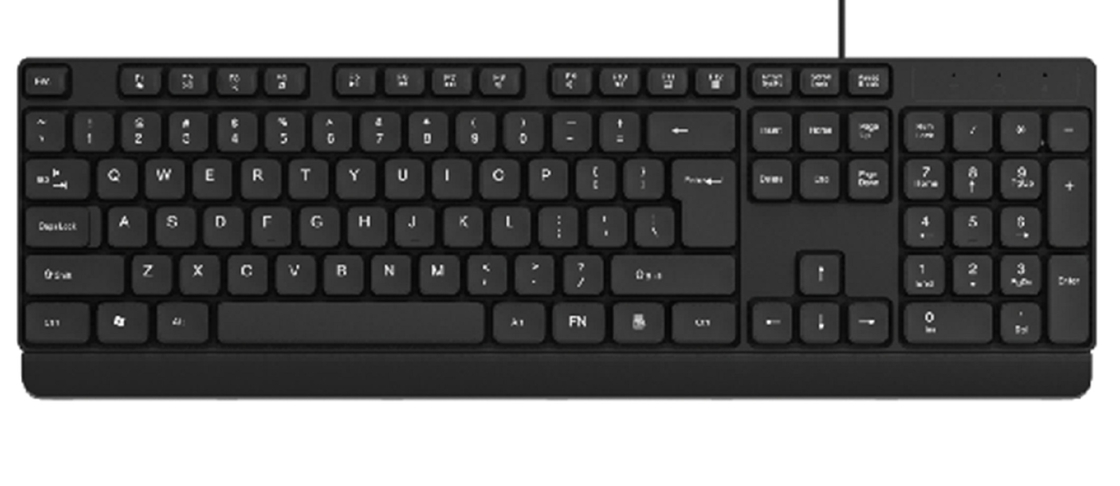 104-chave teclado multimídia com fio preto impermeável HIPS plástico USB plug-and-play impressão de logotipo personalizável mouse 1200DPI ABS Shell