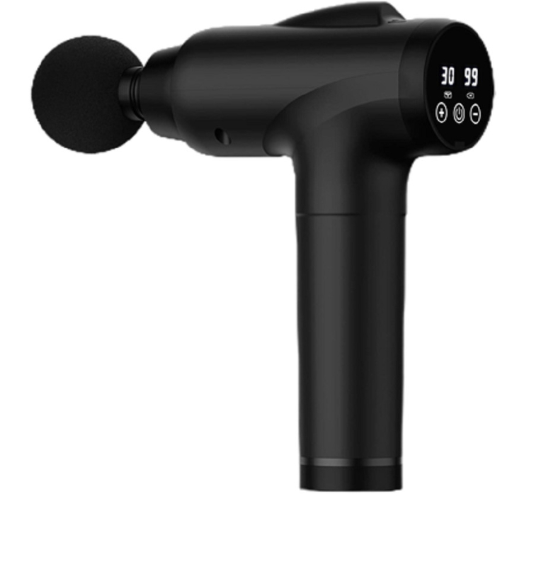 Massagista corporal composto de borracha ABS PC com 30W de potência 1-30 engrenagens tela de exibição de modo duplo 2500mAh bateria 9 cabeças de massagem